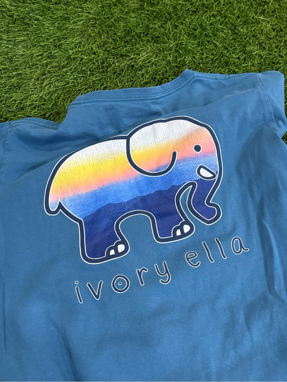 Ivory Ella Long Sleeve Tshirt - Sunset